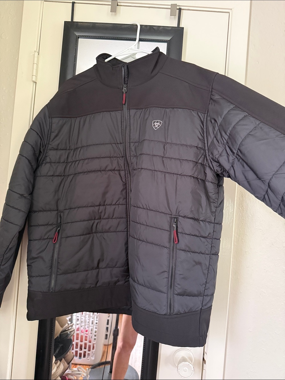 Ariat Black Quilted Lightweight Puffer Jacket